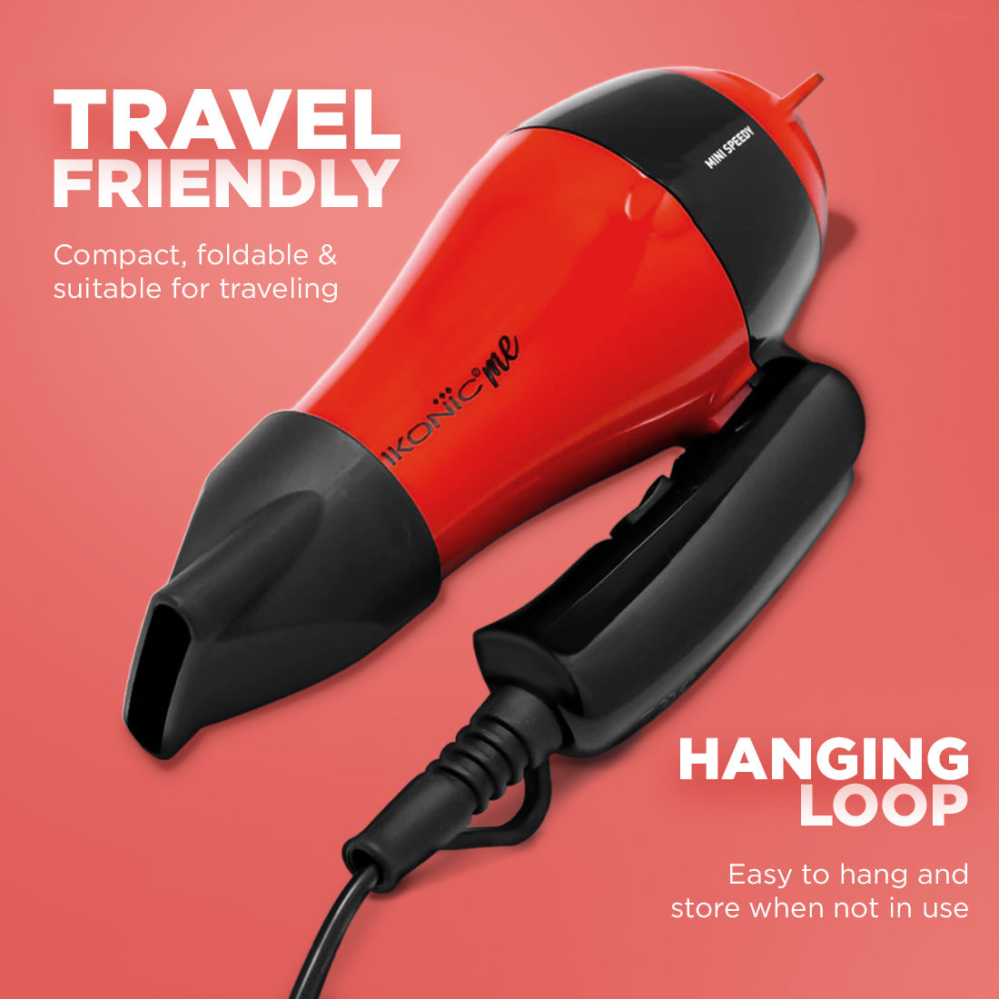 Ikonic Me Mini Speedy Hair Dryer