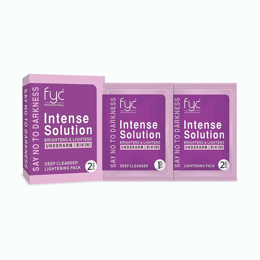 FYC Professional Yavi Cosmetics 2 STEPS OF UNDERARM & BIKINI CARE Deep Cleanser Lightening Pack