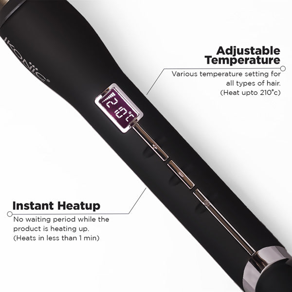 Ikonic Professional Conical Tong Hair Curler