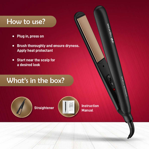 Ikonic Me Simply Straight Hair Straightener