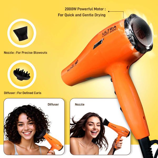 Ikonic Me- Ultralight 2000 Hair Dryer