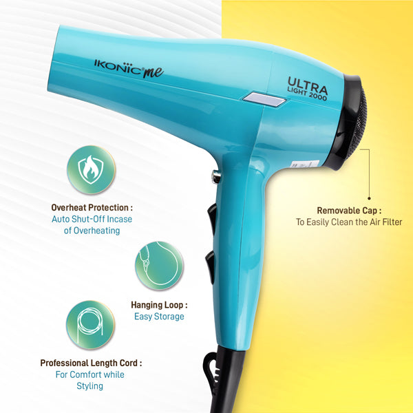 Ikonic Me- Ultralight 2000 Hair Dryer