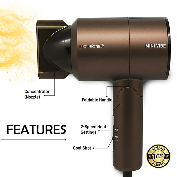 Ikonic Me Mini Vibe Hair Dryer