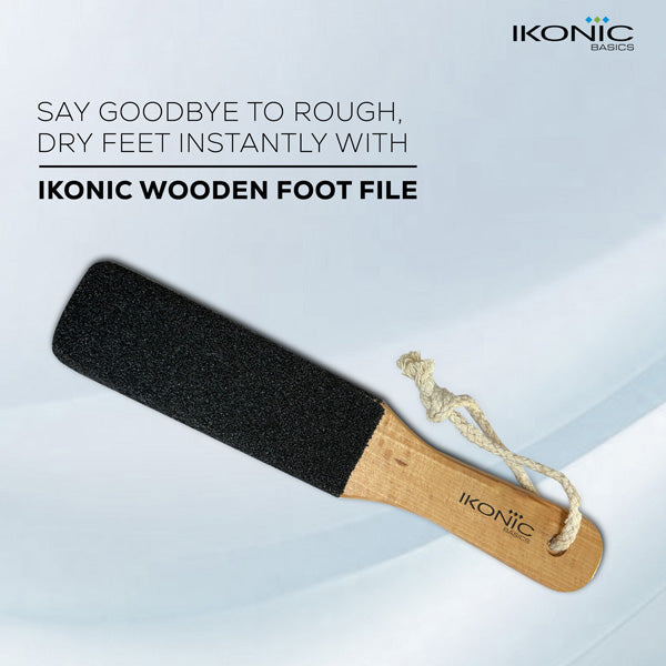 Ikonic Basics Wooden Foot File IKB-706C