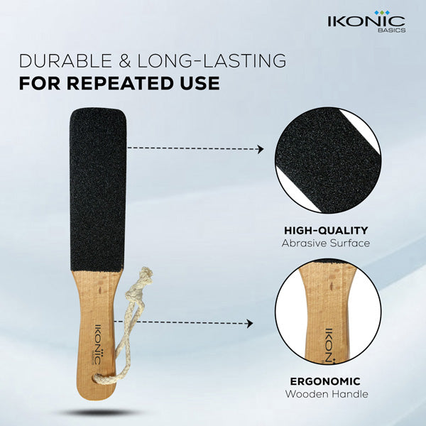 Ikonic Basics Wooden Foot File IKB-706C