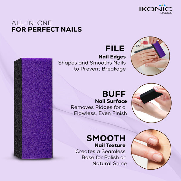 Ikonic Basics Nail Buffer IKB-708C