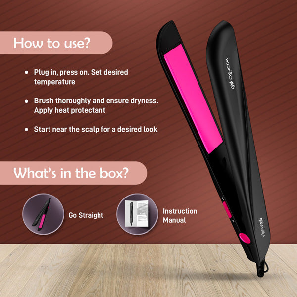 Ikonic Me Go Straight Hair Straightener