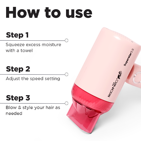 Ikonic Me Super Star 2.0 Hair Dryer