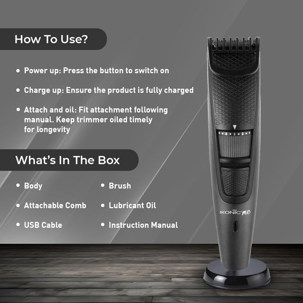 Ikonic Me Groom & Trim Trimmer