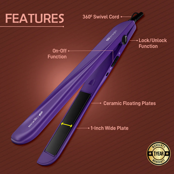 Ikonic Me Go Straight Hair Straightener