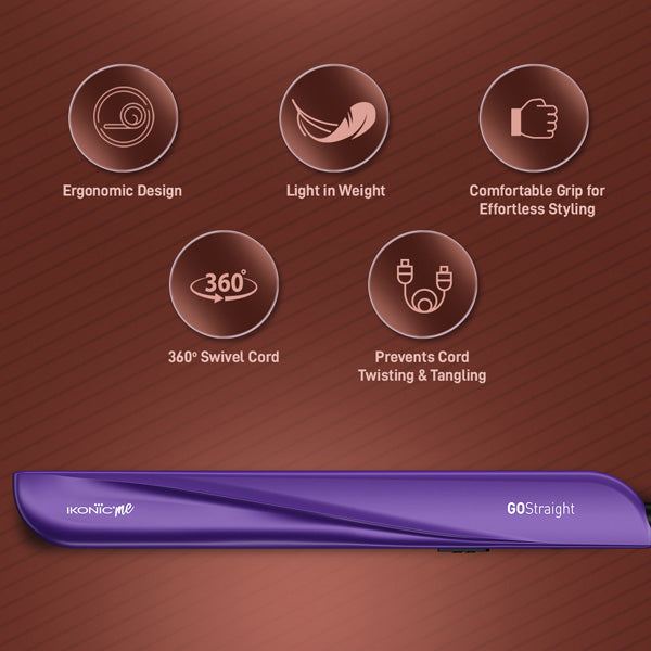 Ikonic Me Go Straight Hair Straightener