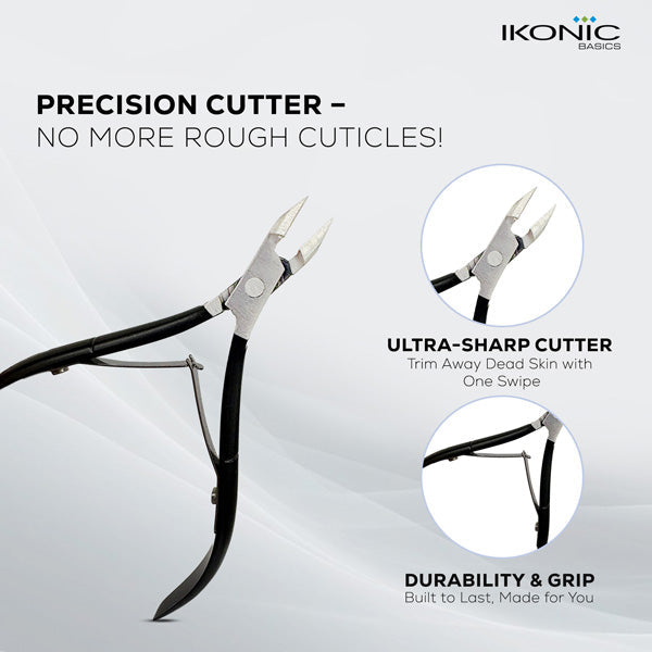 Ikonic Basics 2 in 1 Cuticle Pusher & Cutter IKB-644-1C
