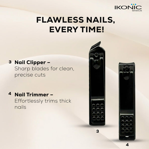 Ikonic Basics 9 in 1 Manicure Kit IKB-173-2C