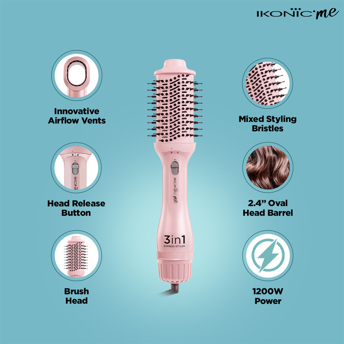 Ikonic Me 3 in 1 Express Styler Hair Styler