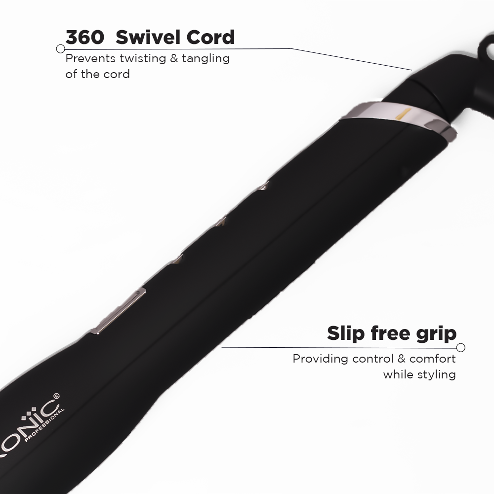 Ikonic Professional Conical Tong Hair Curler