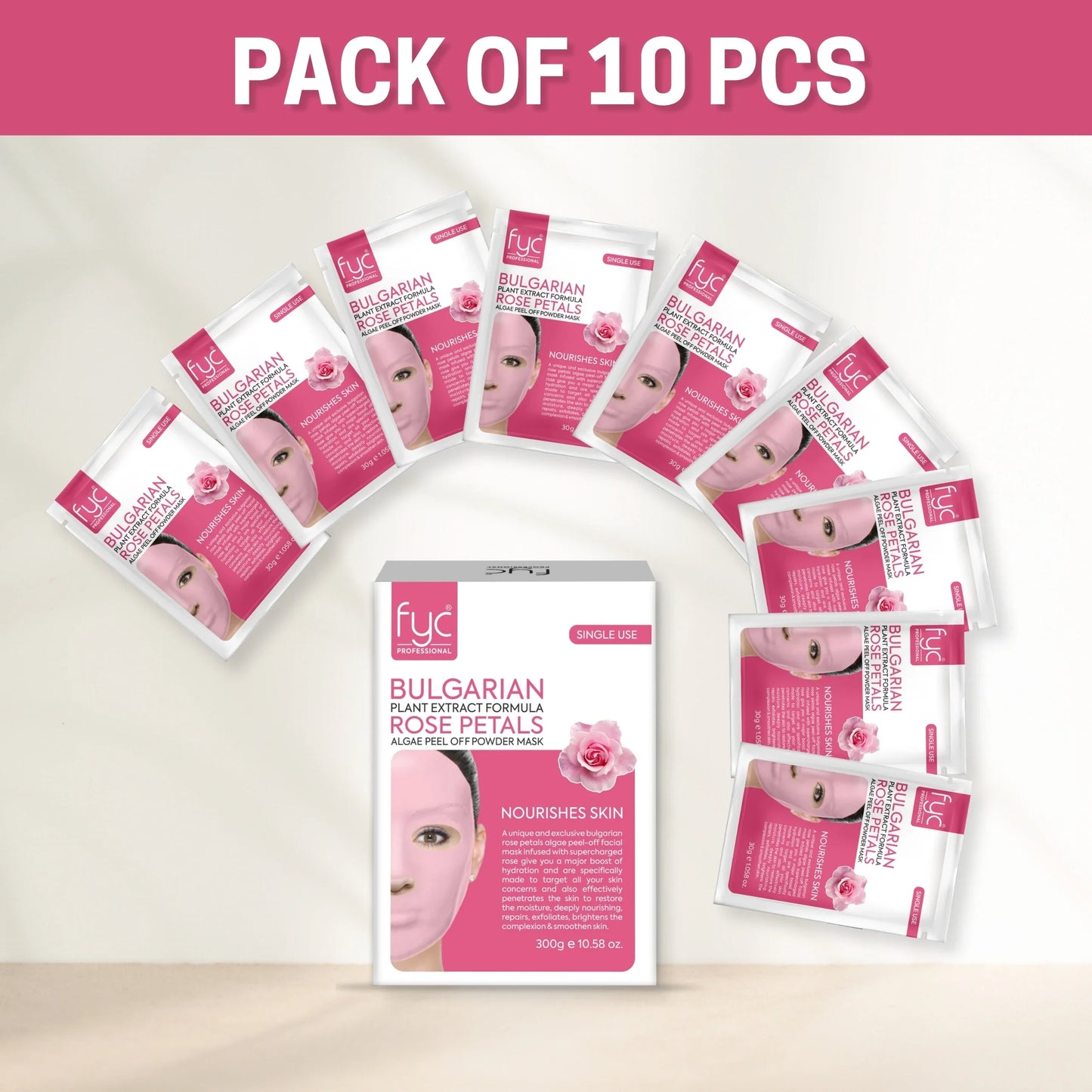 Bulgarian rose peel off mask