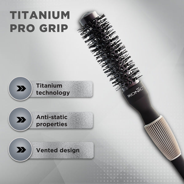 Ikonic Professional Titanium Thermal Hair Brush