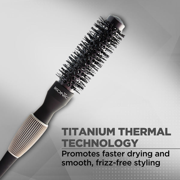 Ikonic Professional Titanium Thermal Hair Brush