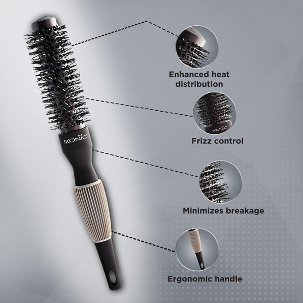 Ikonic Professional Titanium Thermal Hair Brush