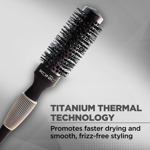 Ikonic Professional Titanium Thermal Hair Brush
