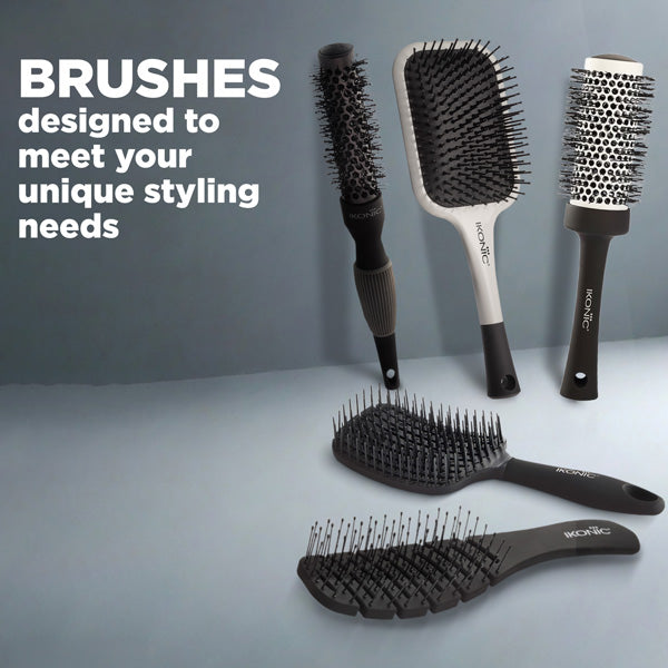 Ikonic Professional Flexi Paddle Hair Brush