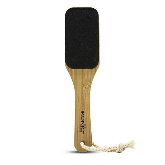 Ikonic Basics Sided Sand Bamboo Foot Scraper  IKB-758C