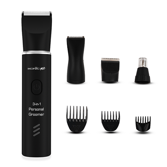 Ikonic Me Unisex 3-in-1 Personal Groomer Trimmer