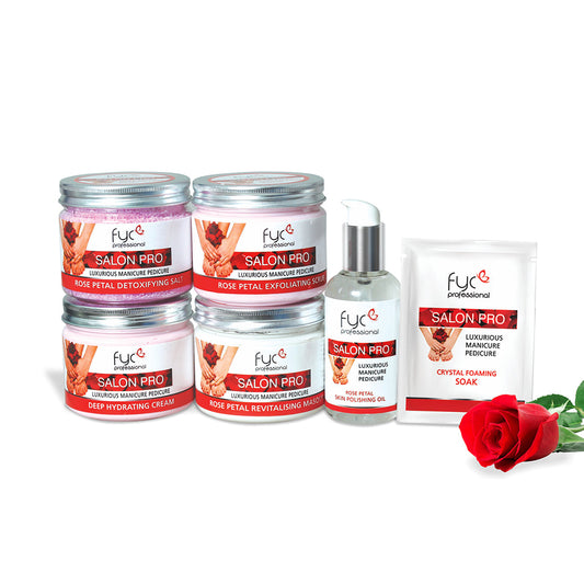 SALON PRO (BEAUTIFUL ROSE) LUXURIOUS MANICURE PEDICURE
