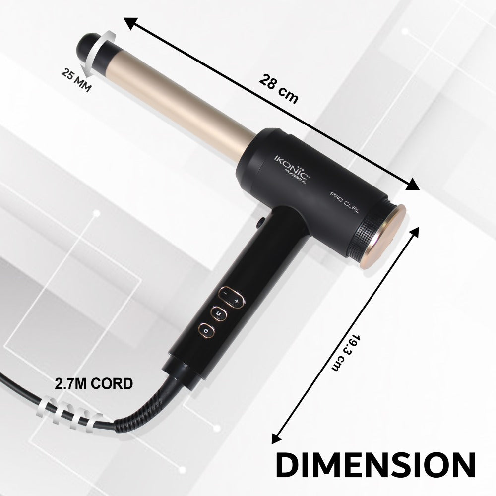 Ikonic Professional Pro Curl Hair Curler