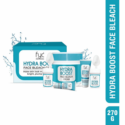 Hydraboost Face Bleach Cream – Instant Glow, Gentle Whitening & Deep Hydration Formula for Radiant Skin (270g)