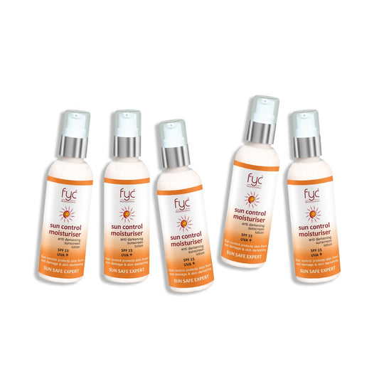 FYC Professional Sun Control Moisturiser - SUN SAFE EXPERT SPF 15 UVA + Anti-Darkening Sunscreen Lotion