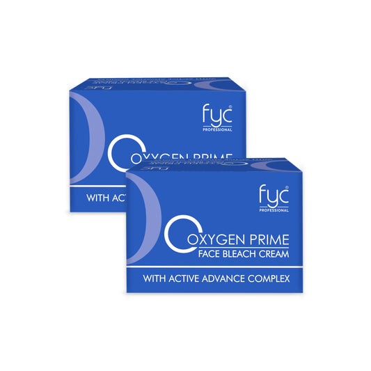 Oxygen Prime Face Bleach Cream with Active Advance Complex Combo (540g)